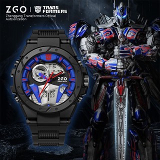 Transformers Đồng Hồ Đeo Tay Điện Tử Phong Cách samurai Cá Tính Cho Nam