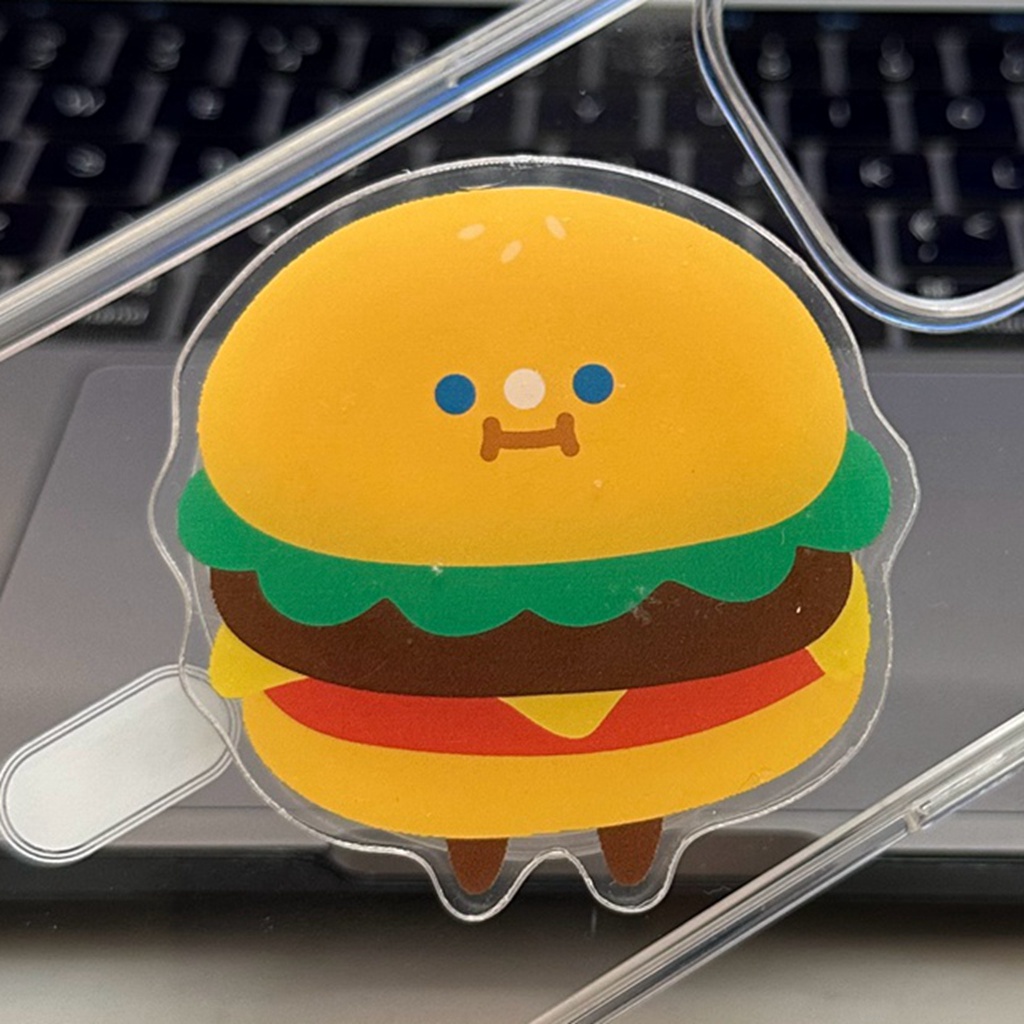 Giá Đỡ Điện Thoại / Máy Tính Bảng Bằng pc Họa Tiết Hoạt Hình Gấu / Chó / Mèo / spongebob Đáng Yêu Có Nam Châm Hút Chống Rơi