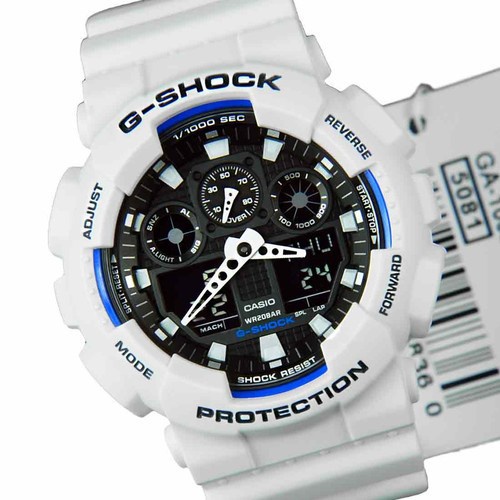 Đồng hồ thể thao nam nữ G-Shock GA-100B-7A Full phụ kiện