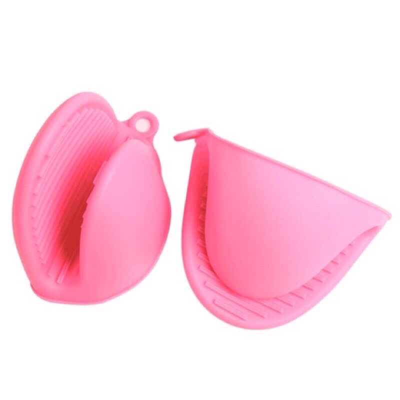 HT065 Đôi bao tay silicone cách nhiệt dùng nhấc nồi nhà bếp chống bỏng T54