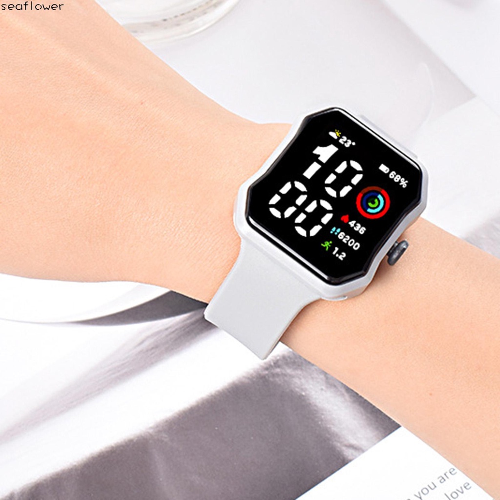 Đồng Hồ Điện Tử Đèn led Chống Thấm Nước Cho Nam Nữ