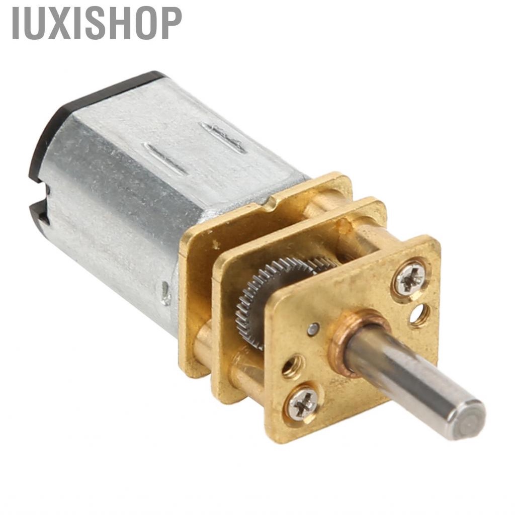 Iuxishop GA12-N20 Gear Motor  DC 3V 15-1000RPM Mini Metal Gearwhee Gearbox Durable and Long Service Life Easy to Replace Use