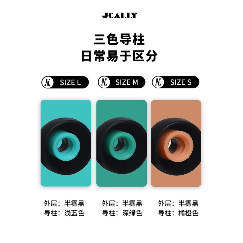 Set 3 Cặp Nút Tai Nghe Bằng Silicon 4~6mm em04  / l m s Cho sony ep-ex11