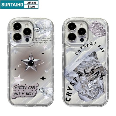 Suntaiho Ốp Điện Thoại tpu Mềm Chống Sốc In Chữ Tiếng Anh Cho iphone 15 14 12 13 11 pro max ip 7 8 plus iphon x xs xr xs max