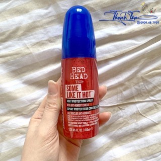 Xịt dưỡng bảo vệ tóc khỏi nhiệt tigi bed head some like it hot™ heat protection spray 100ml