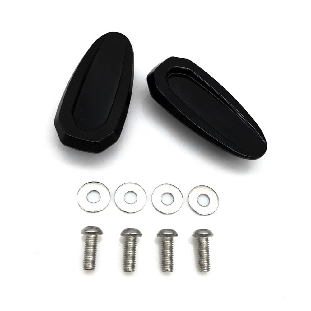 Gương Chiếu Hậu Khối Tắt Đế Tấm Bao Da Chất Lượng Cao Cho Xe BMW S1000RR 2019-23