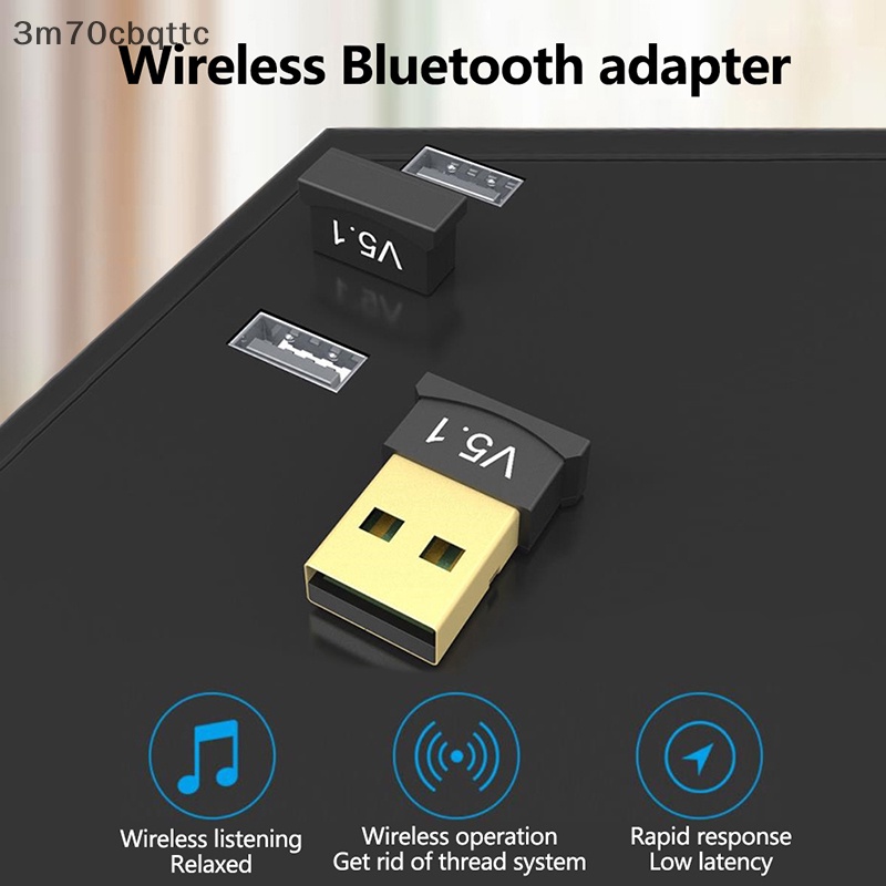 # Sale # không dây USB Bluetooth 5.1 Adapter Bluetooth transmitte âm nhạc Receiver adaptador cho PC máy tính xách tay.