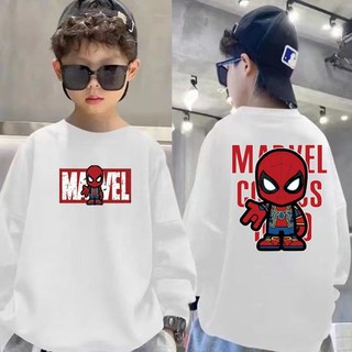 Marvel Áo sweater Cổ Tròn size Lớn Thời Trang Dành Cho Nam