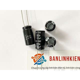 Tụ hoá sme 22uf 160v 10x20mm