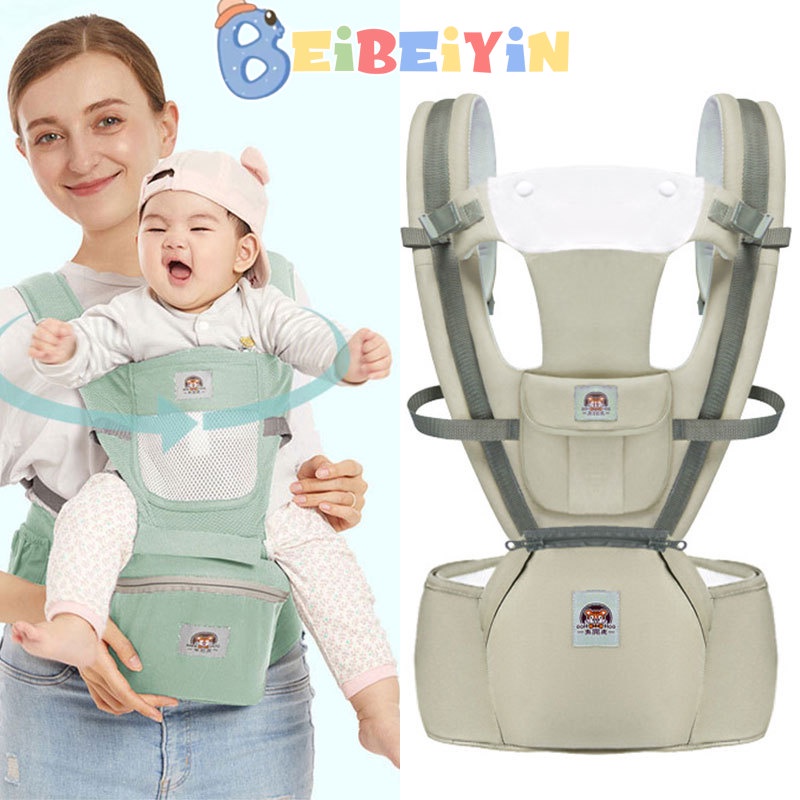 Đai Địu Em Bé Phía Trước Đa Năng Thoáng Khí Phù Hợp Cho Cả Nam Và Nữ