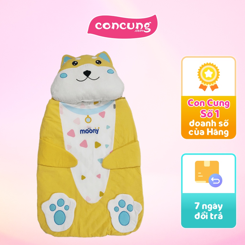 [QUÀ TẶNG] Moony_Bộ chăn gối đa năng (chó)