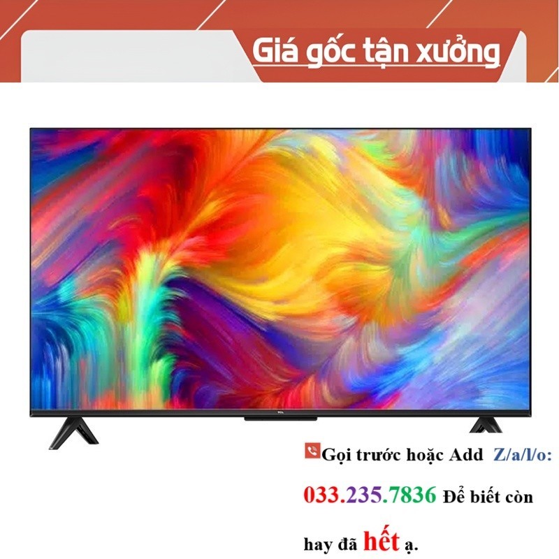 Smart Tivi TCL 4K 50P735 50 inch Google TV <<Hãng