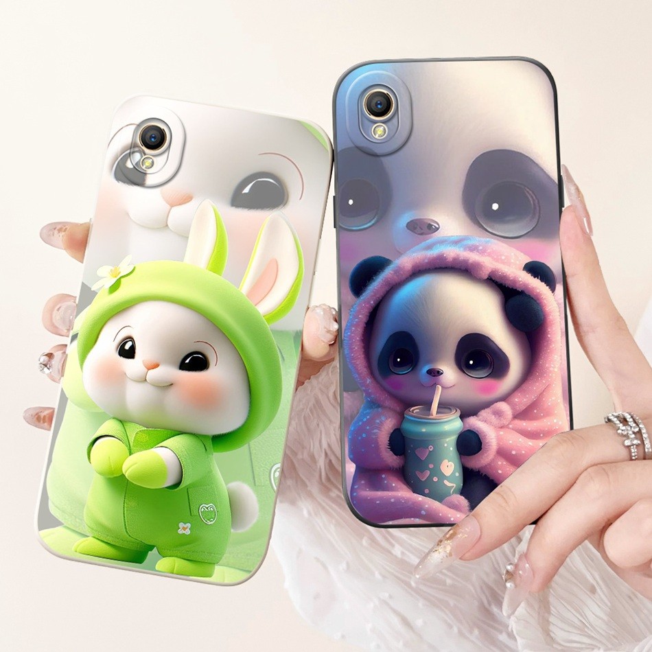 Ốp bảo vệ ống kính OPPO A37 A37f A37fw A37m Neo9 OppoA37 A 37f 37fw Vỏ silicon mềm hoạt hình gấu trú