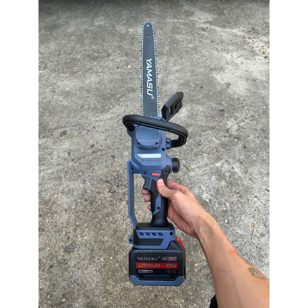 Máy cưa xích cầm tay Yamasu sử dụng PIN 21V lam xích 30cm YMS-M12CX - Yamasu