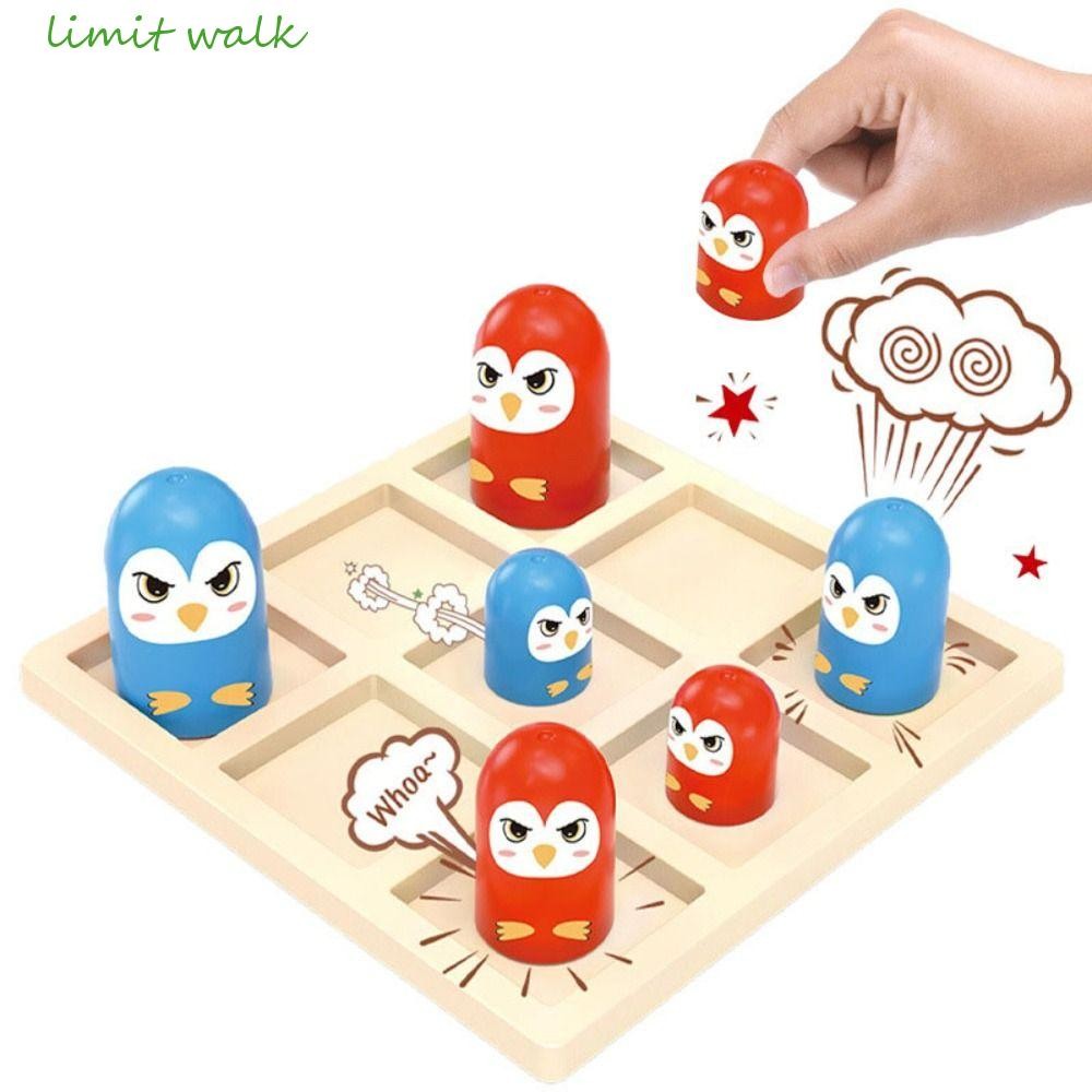 Giới HẠN WALK Tic Tac Toe Board Game 2 Người Chơi Trò Chơi Gia Đình