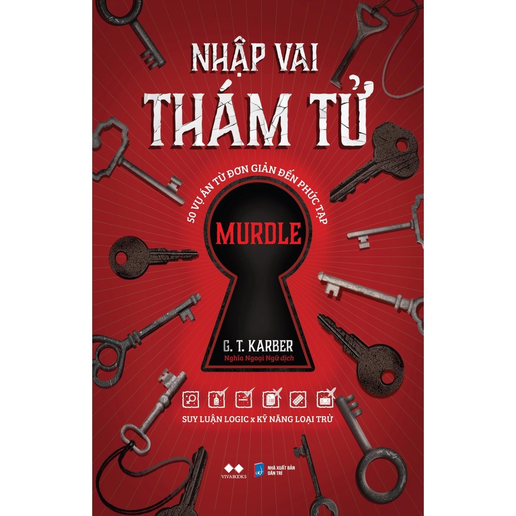 Sách - Nhập Vai Thám Tử - Thể loại giải đố - AZ VietNam - tặng Bookmark bế bồi [Nhà sách Đột phá tư 
