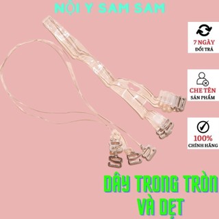 Combo 5 Cặp Dây Trong Áo Ngực SAM SAM Bản Trong Suốt Bản 1cm Cao Cấp Hàng Loại 1