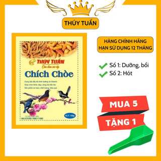 Cám chim chích chòe Thúy Tuấn số 1, 2 cao cấp chính hãng - (gói 200g) Cám dưỡng, bổi và hót chòe