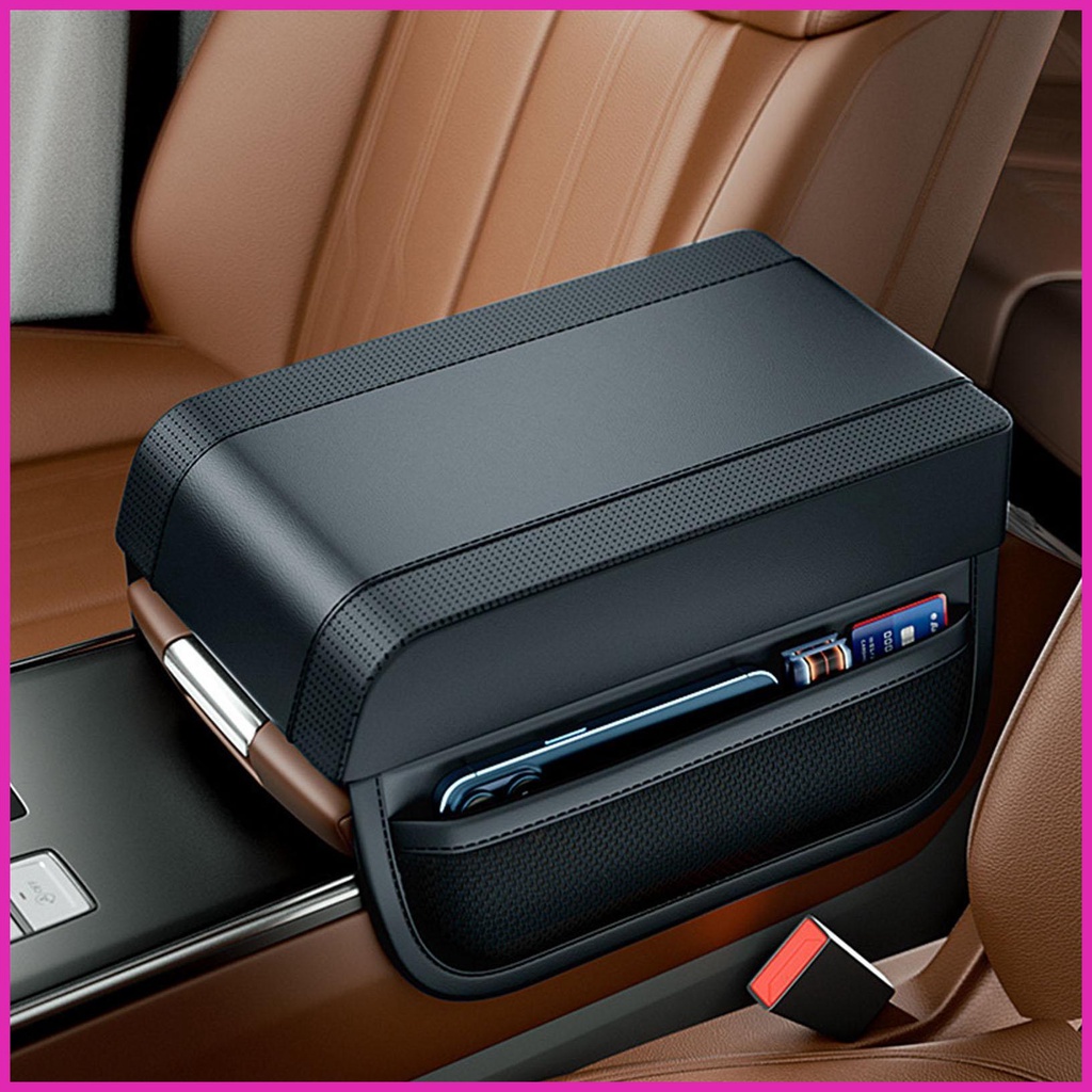 Đệm Da Lót Hộp Tỳ Tay Xe Hơi Dày Dặn Linh Hoạt Và Hiệu Quả