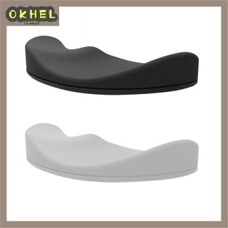 Tấm lót chuột bằng silicon mềm có đệm cổ tay cho pc / văn phòng