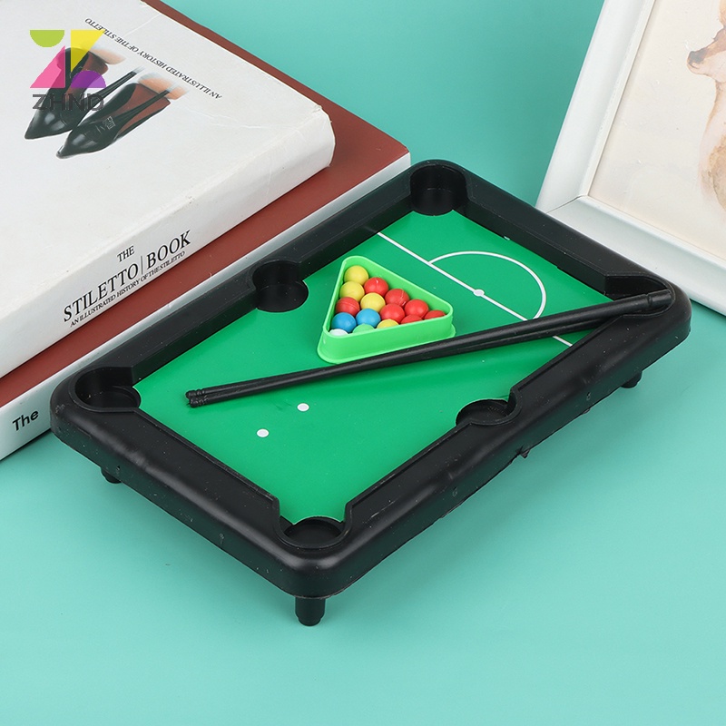 Zhuzhengde Bộ Đồ Chơi Bida mini Để Bàn Cho Bé
