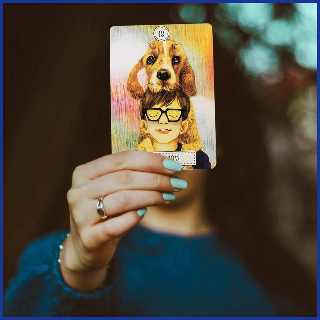 Bộ Thẻ Bài tarot Phiên Bản Tiếng Anh dreaming way lenormand oracle