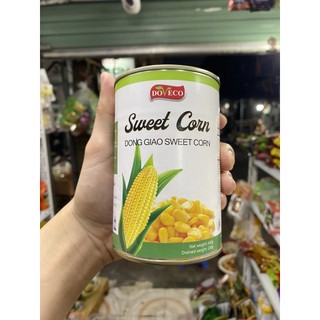 Ngô ngọt nguyên hạt Doveco lon 450g