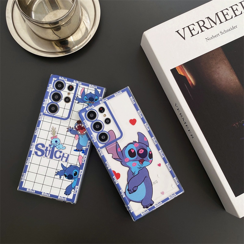 Hoạt Hình Ốp Điện Thoại Mềm In Hình stitch Cho samsung s23 fe s21 s22 s20 s10 note 10 plus 20 ultra s20 s21 fe 5g