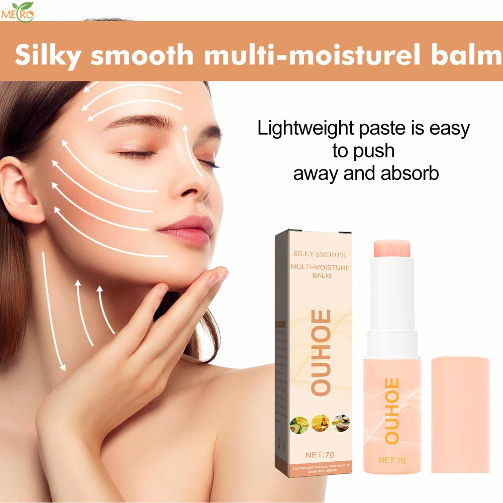 Ouhoe Universal Hydrating Stick Chống nếp nhăn Dưỡng ẩm cho da mặt Giảm nếp nhăn ở mắt và môi Thanh dưỡng ẩm Chăm sóc da Làm sáng các đường nhăn trên khuôn mặt Thắt chặt metro