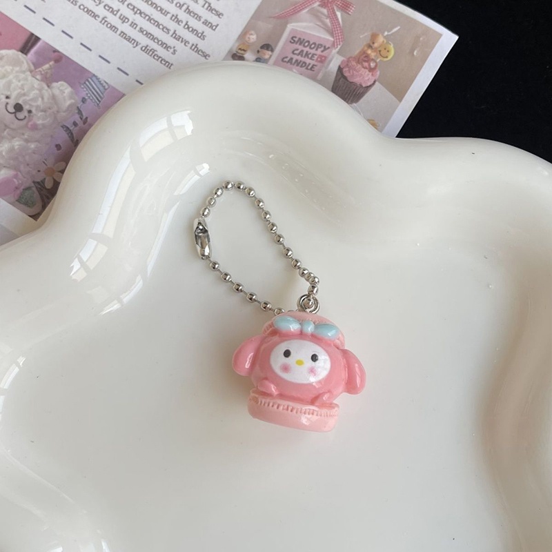 SANRIO Dễ Thương Móc Khóa Hoạt Hình Cún cinnamon Đáng Yêu