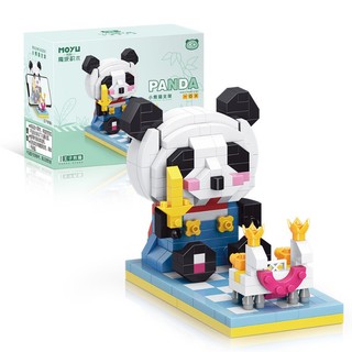 Lego Gấu Trúc Đứng Trang Trí