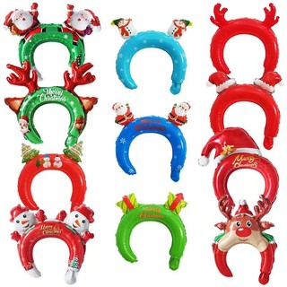 Băng đô cài tóc hình bong bóng / ông già noel