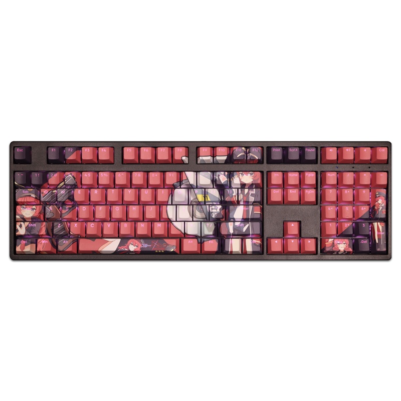 Natsume Bàn Phím Cơ Màu Xanh cherry profile anime pbt Nhuộm Bàn Phím Cơ