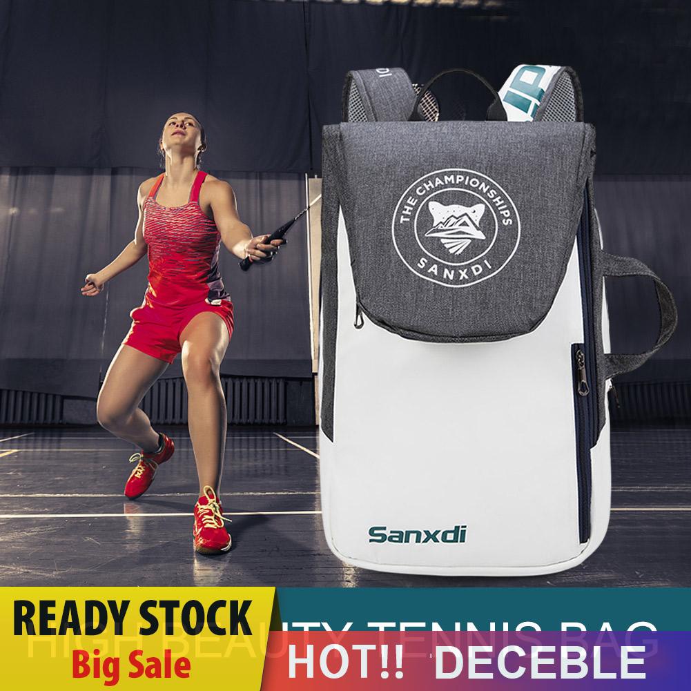 Túi Đựng Vợt Cầu Lông 3 Ngăn Chống Thấm Nước Dành Cho Nam Và Nữ