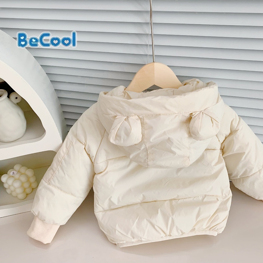 Áo Khoác Cho Bé Trai Bé Gái Thêu Gấu Cho Bé BAOBAOKIDS Cực Ấm Cho Bé Từ 10-26Kg