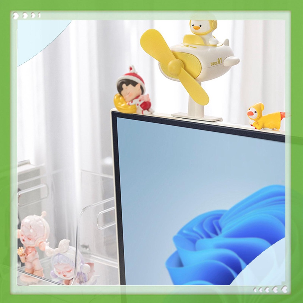 Quạt Kẹp Làm Mát Màn Hình Máy Tính / Văn Phòng Cổng Cắm usb