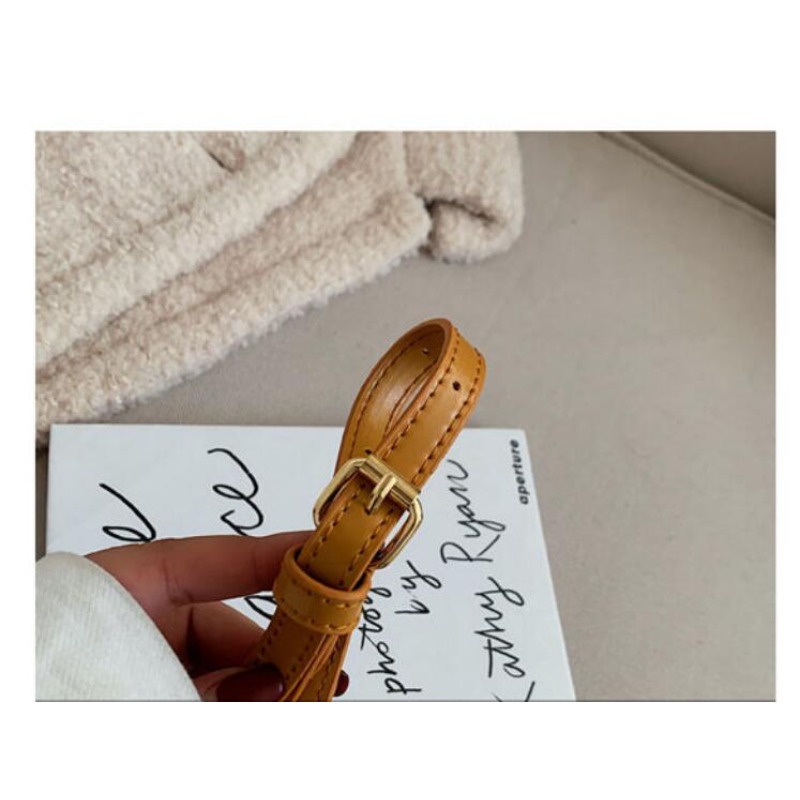 Chuwanglin Túi Da Đeo Chéo In Họa Tiết Phong Cách retro Cho Nữ