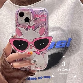 Dễ Thương Ốp Điện Thoại Dẻo Họa Tiết Hoạt Hình Mèo marry 3d Cho iphone 15 14 13 12 11 pro max 7 8 plus se2020 x xr xs max