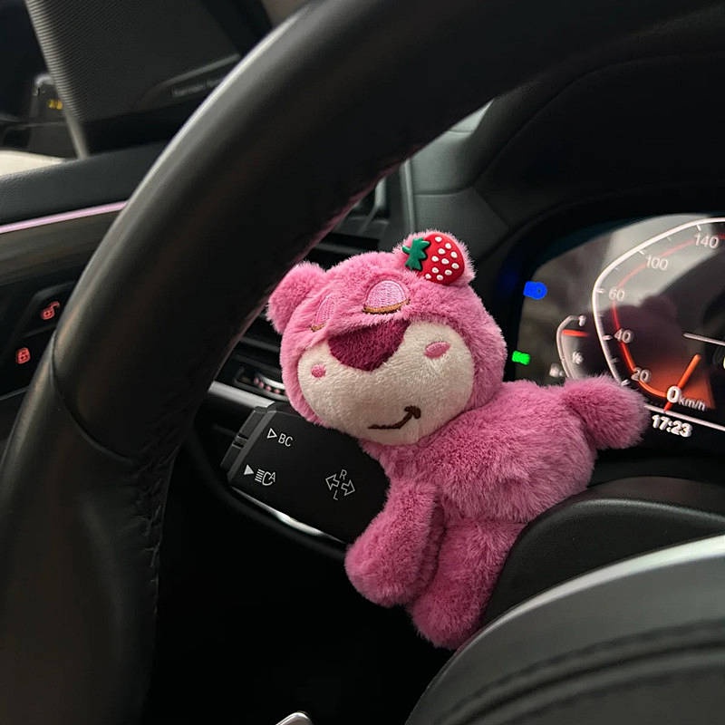 Car Small Ornaments Cute Cartoon Lady Plush Doll High-Grade Sense Car Interior Decoration Net Red Wiper vbHT