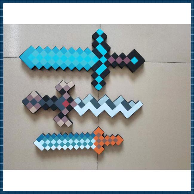 Ma minecraft Mô Hình Nhân Vật Hoạt Hình Bằng Xốp eva Cho Bé