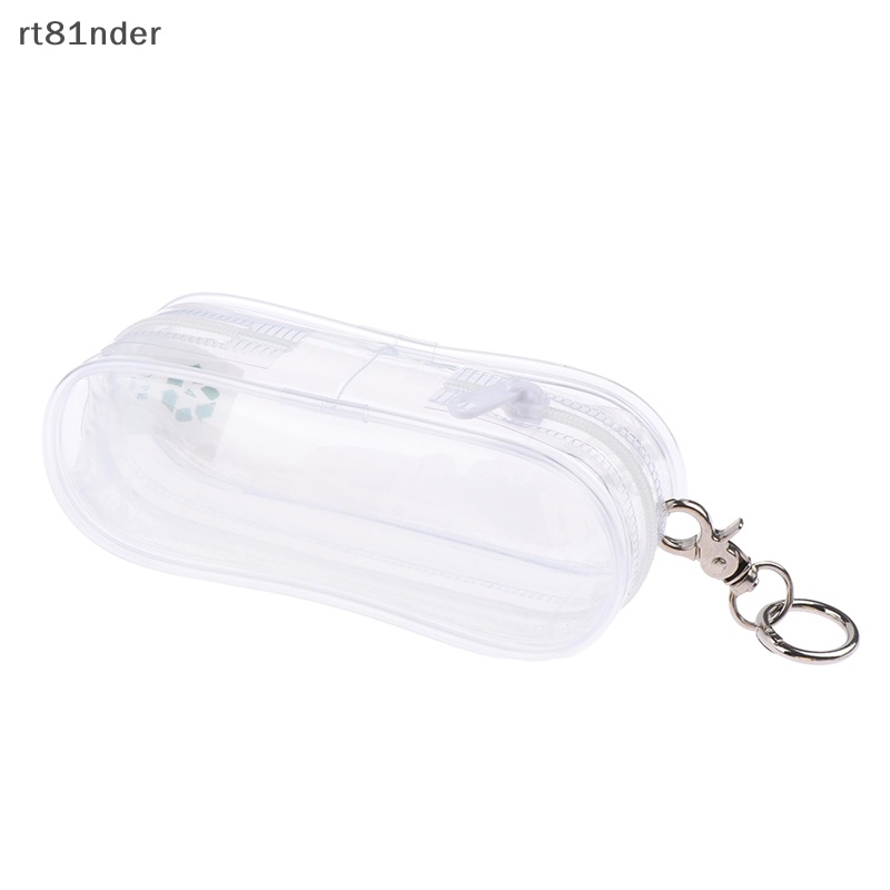 Rt Túi Đựng Tiền Xu Chìa Khóa / Tai Nghe / Son Môi mini Trong Suốt Hình Búp Bê anime Dùng Để Trưng Bày
