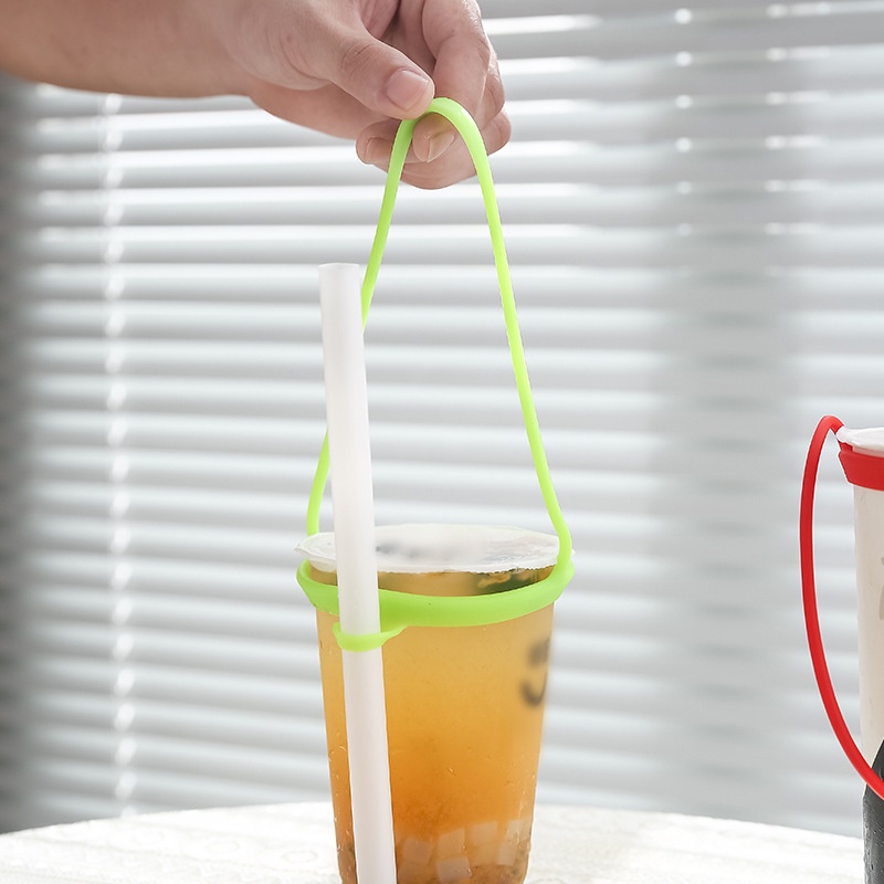 Dây Đeo Bình Nước Bằng Silicone Cách Nhiệt Tiện Dụng