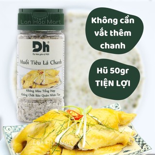Muối tiêu lá chanh dh foods hũ 60g/ 120g