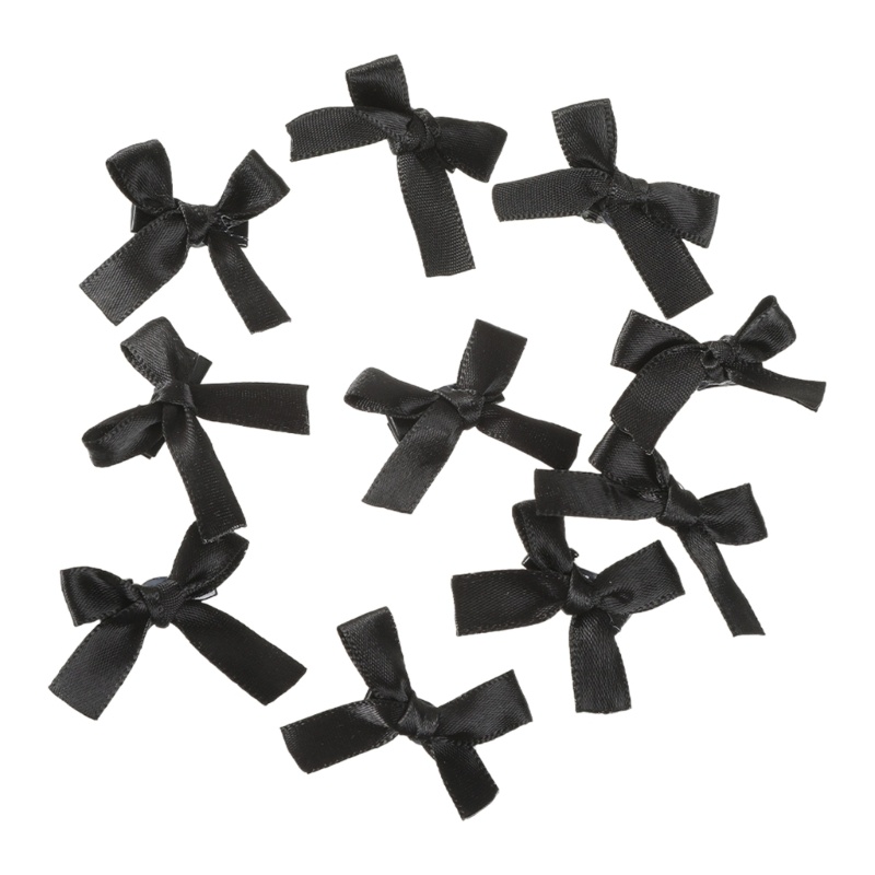 Bộ 10 Kẹp Tóc Nơ Ruy Băng y2k Phong Cách gothic Ngọt Ngào Cho Nữ