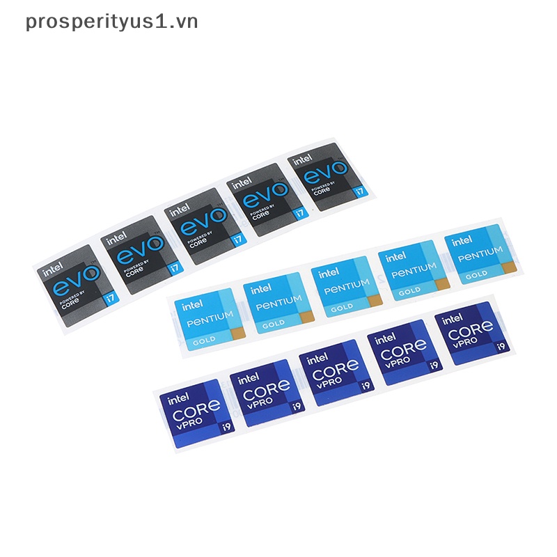 Set 5 Miếng Dán Đá Sapphire Chính Hãng Tự Làm Trang Trí 10 i3 i5 i7 i9