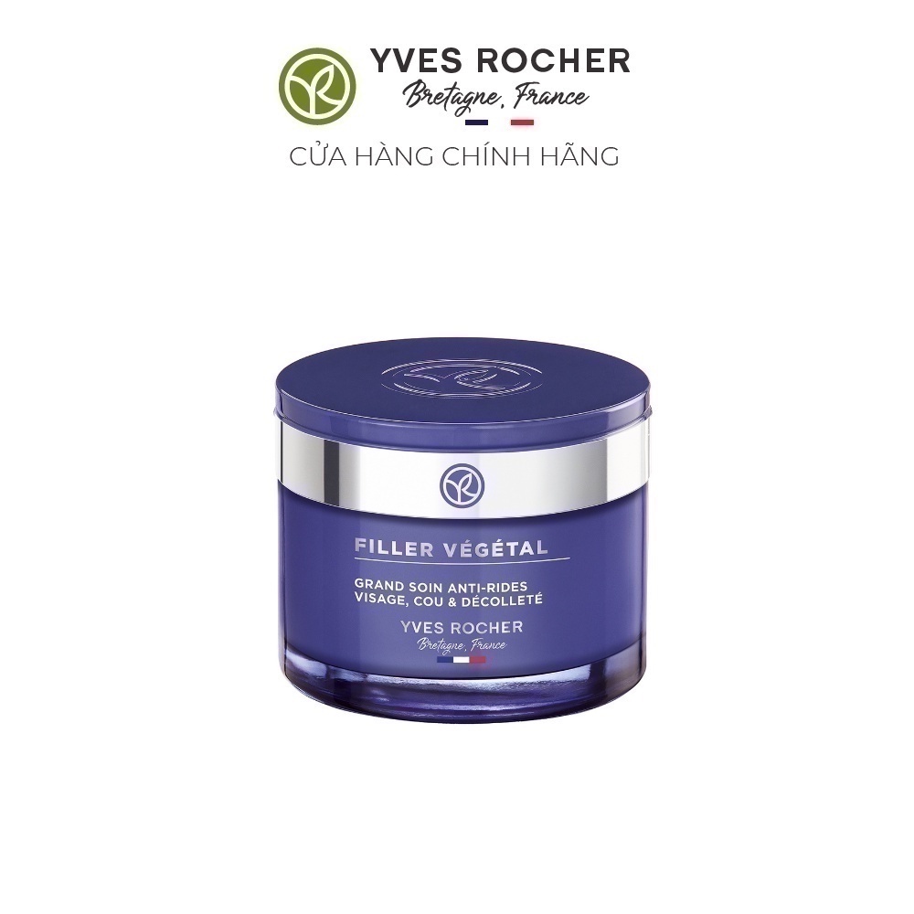 [QUÀ TẶNG]Kem Dưỡng Da Yves Rocher Chống Nhăn & Trẻ Hóa Dành Cho Mặt & Cổ 75ml