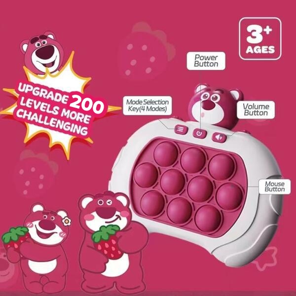 Pop it Đồ Chơi Máy Chơi game Cầm Tay Nâng Cấp 200 Cấp Độ Nhanh Chóng Dạy Học Nâng Cấp whack-a-mole Thế Hệ Thứ Hai Cho Trẻ Em