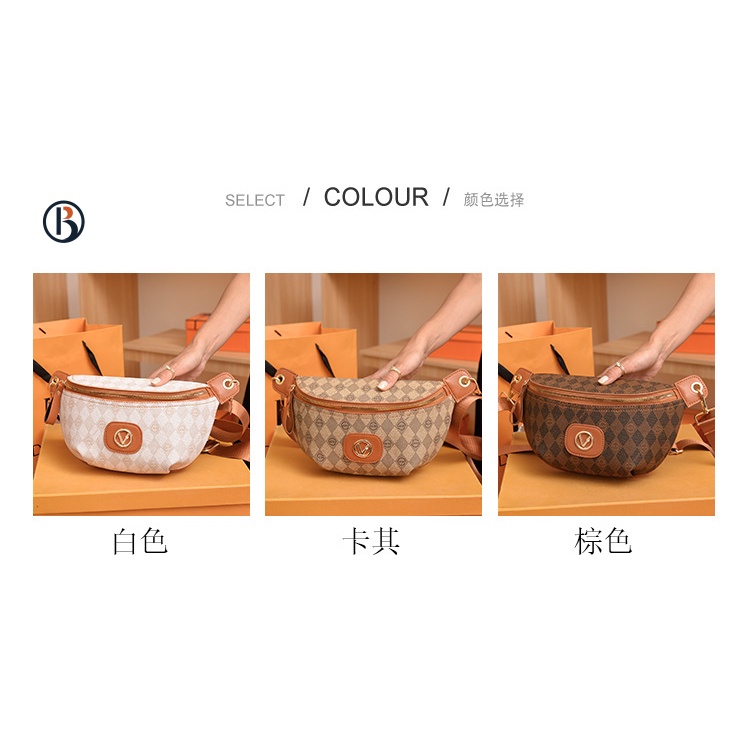 PUMB túi bao tử nữ túi đeo hông  xách nữ đeo chéo 2023 NEW Fashion phù hợp du lịch Thời trang giản dị Phong Cách Hàn Quốc GYB2391H7A38Z230920