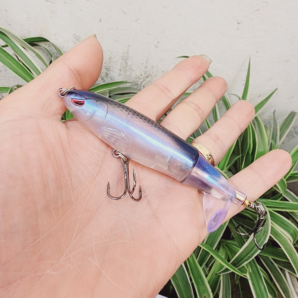 Mồi câu cá giả đuôi xoay có móc câu 13gram 11cm  Anh Khoa Tackle