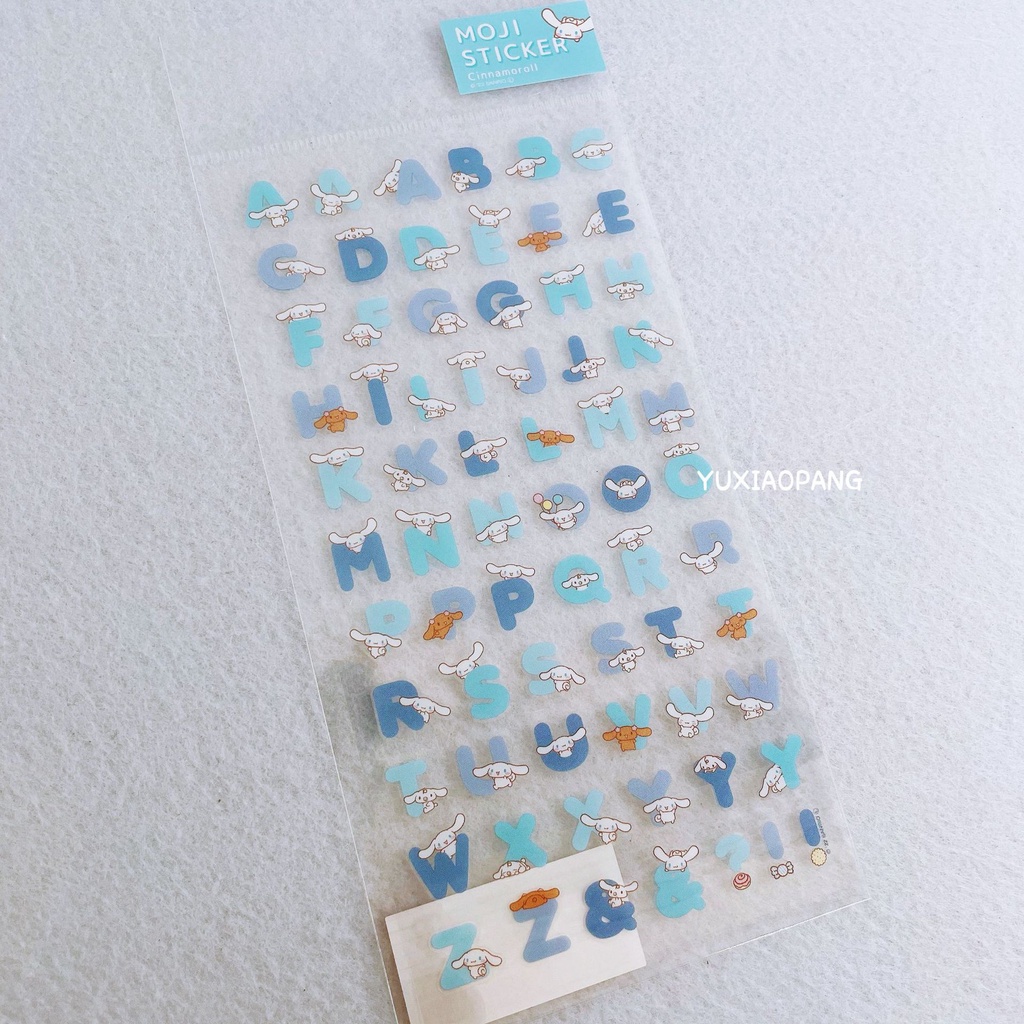Hoạt Hình Miếng Dán Trong Suốt Hình sanrio kuromi melody cinnamoroll